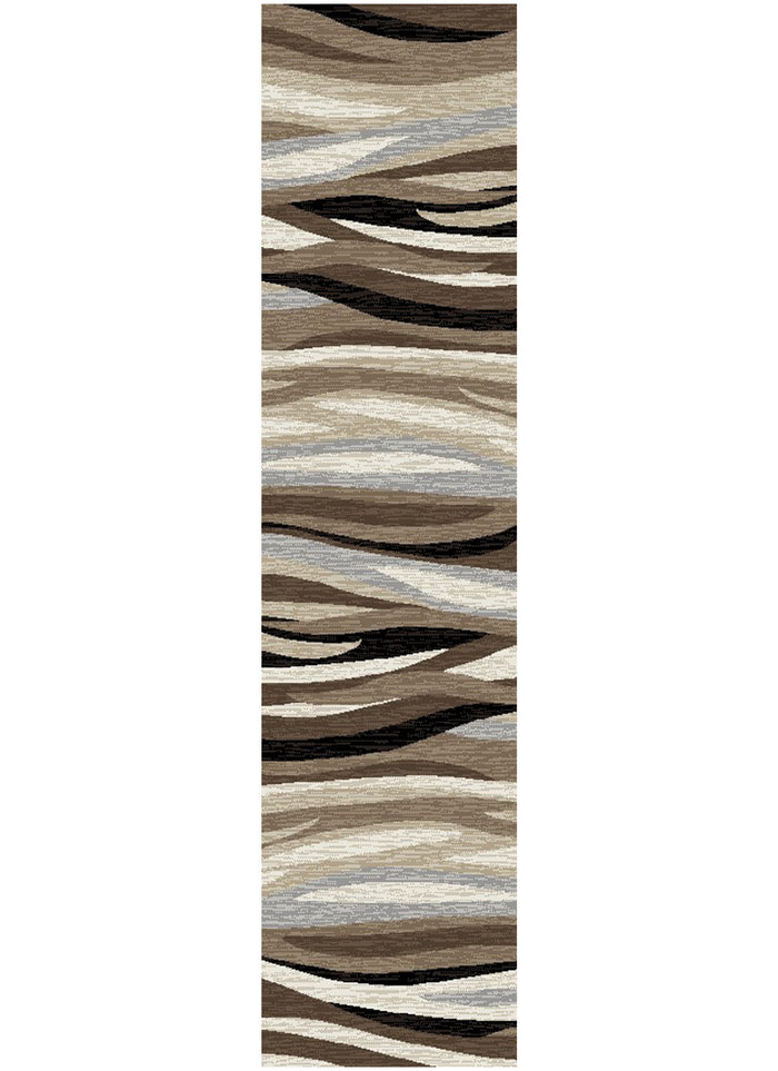 Tacoma Impulse Brown Area Rug