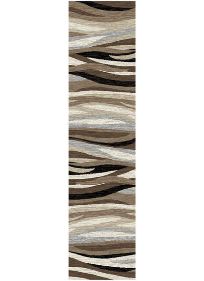 Tacoma Impulse Brown Area Rug