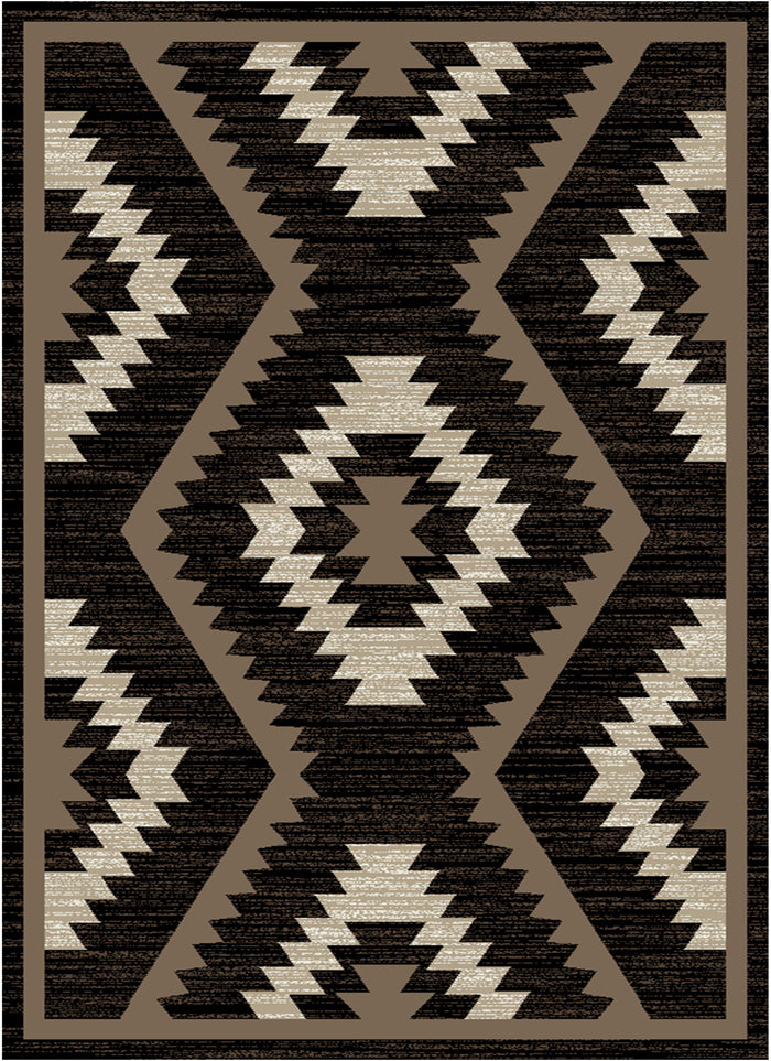 Tacoma Rialto Black Area Rug