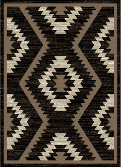 Tacoma Rialto Black Area Rug
