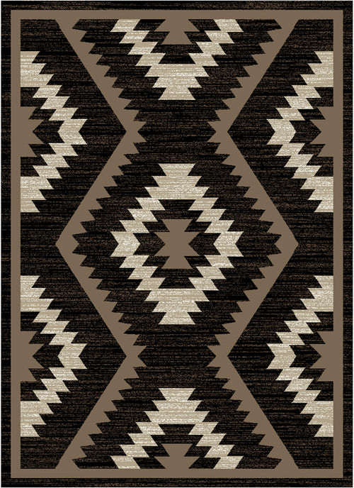 Tacoma Rialto Black Area Rug