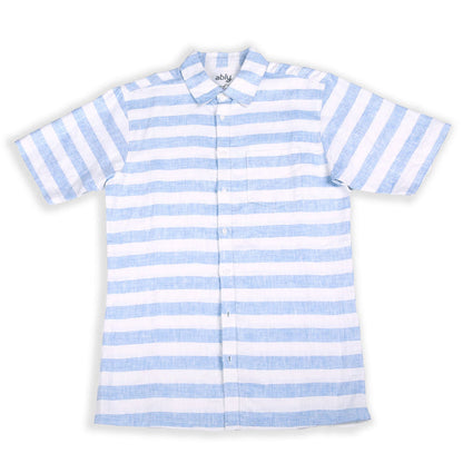 Talbot | Men's Short Sleeve Linen Shirt