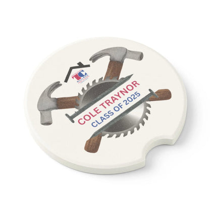 Technical HS Graduation Car Coaster - Personalizable - Whippie's