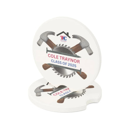 Technical HS Graduation Car Coaster - Personalizable - Whippie's