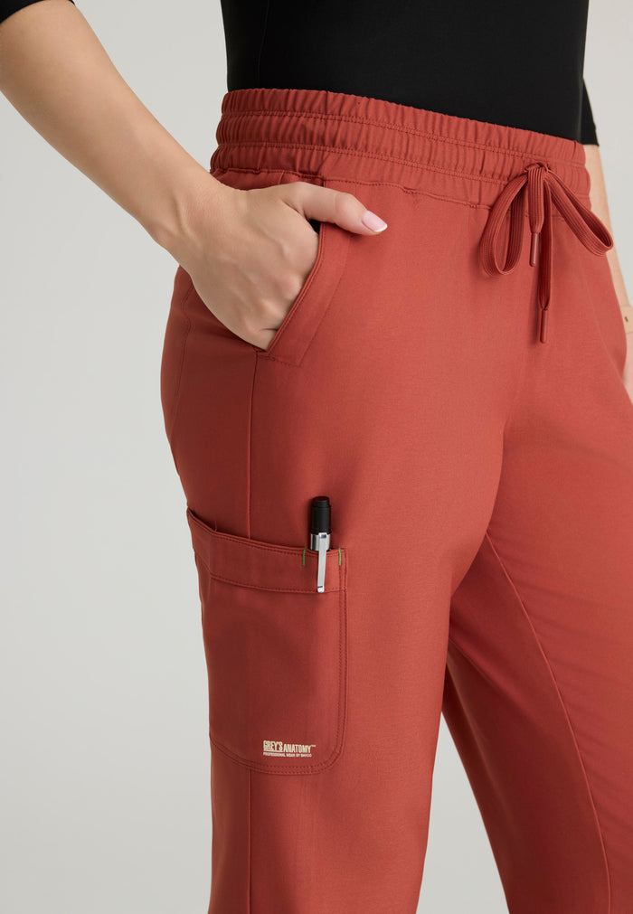 Terra Jogger - Sedona Red - Grey's Anatomy Scrubs
