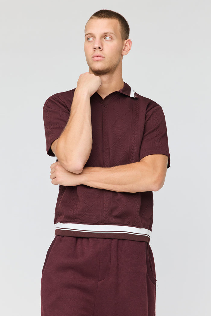 Burgundy / S/P
