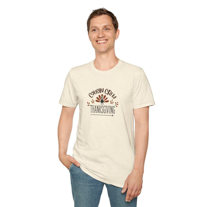 Thanksgiving Cousin Crew - Gobble 'Til You Wobble with Your Favorite Cousins! 🦃🍁 Unisex T-Shirt - Whippie's