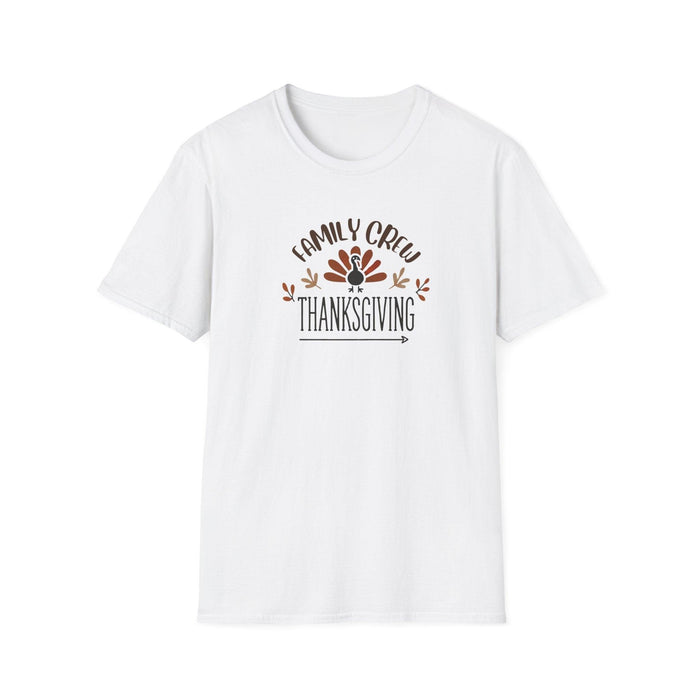 Thanksgiving Family Crew - Gobble 'Til You Wobble with Your Favorite Crew! 🦃🍁 Unisex T-Shirt - Whippie's