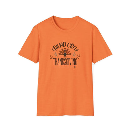 Thanksgiving Friend Crew Unisex T-Shirt - Whippie's