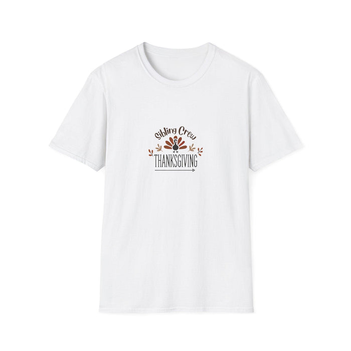 Thanksgiving Sibling Crew Unisex T-Shirt - Whippie's