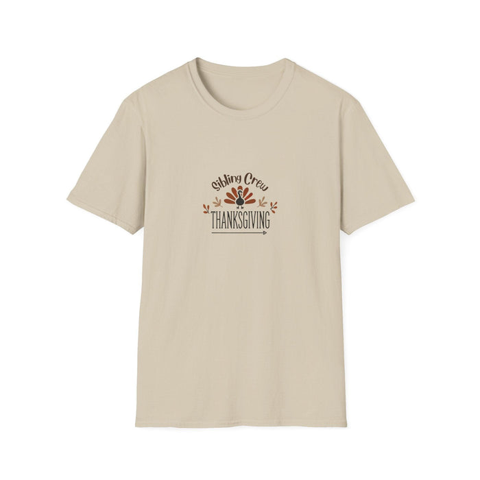 Thanksgiving Sibling Crew Unisex T-Shirt - Whippie's