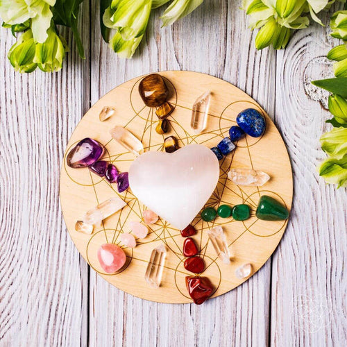 The Divination Crystal Grid Set