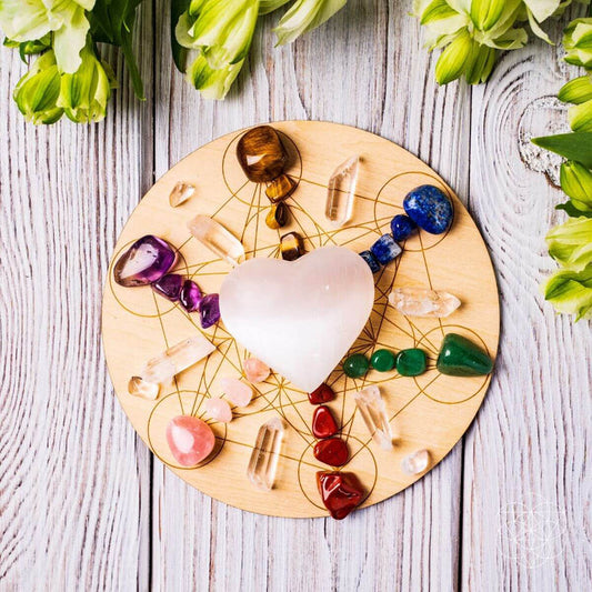 The Divination Crystal Grid Set