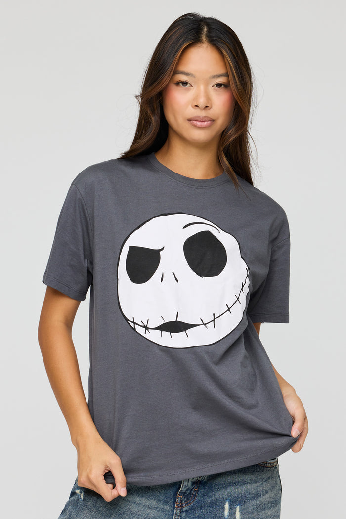 The Nightmare Before Christmas Graphic Boyfriend T-Shirt