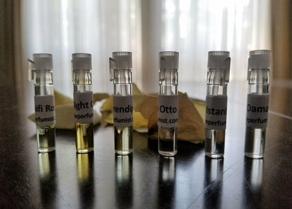 The Rose sampler - The Perfumist Rose - theperfumist - the house of the perfumist - royal attar