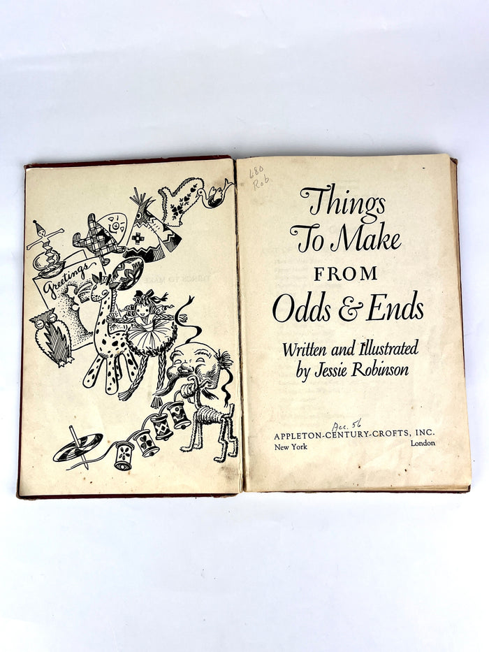 Things to Make from Odds & Ends, 1945 - RARE!