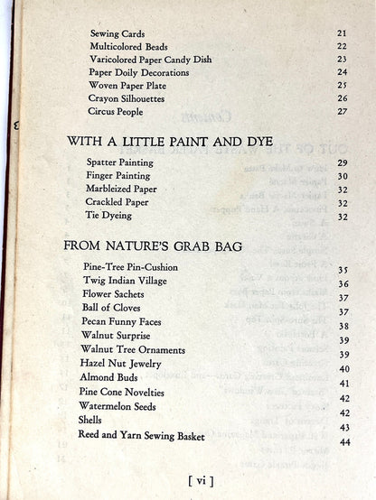 Things to Make from Odds & Ends, 1945 - RARE!