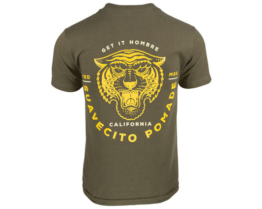 Tiger Green Tee - Back