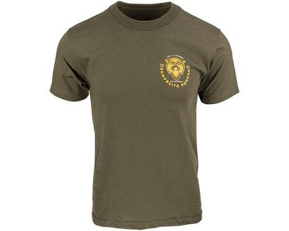 Tiger Green Tee - Front