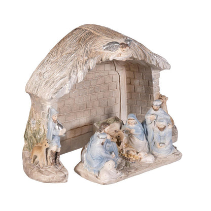 Timeless Nativity Family And Crèche