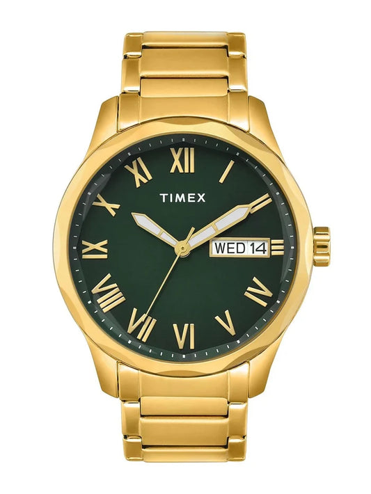 Timex Signio Round 21mm Green Dial Analog Watch - TW0TG7640
