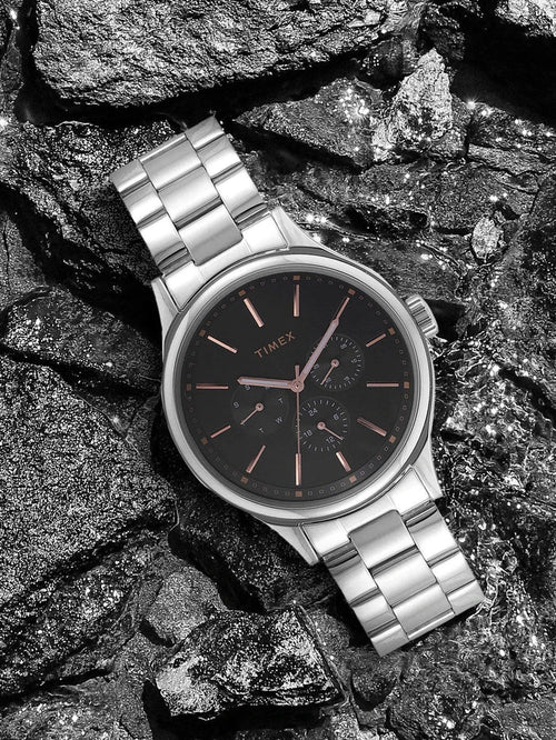 Timex Trendline Round 21mm Black Dial Analog Watch - TWEG18408
