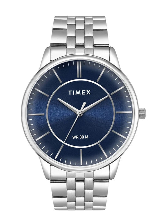 Timex Trendline Round 21mm Blue Dial Analog Watch - TWTG12102