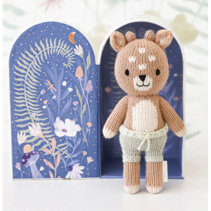 Tiny Elliot the Fawn