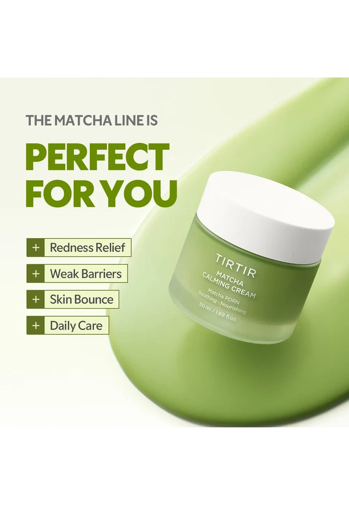 TIRTIR - Matcha Calming Cream - 50ml - K-Beauty Studio