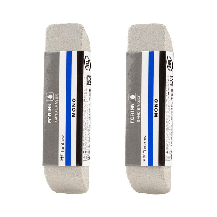 Tombow - MONO Sand Eraser - For Ink. Erase pencil as well as ink markings. Available at Embellish Away located in Bowmanville Ontario Canada