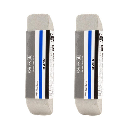 Tombow - MONO Sand Eraser - For Ink. Erase pencil as well as ink markings. Available at Embellish Away located in Bowmanville Ontario Canada