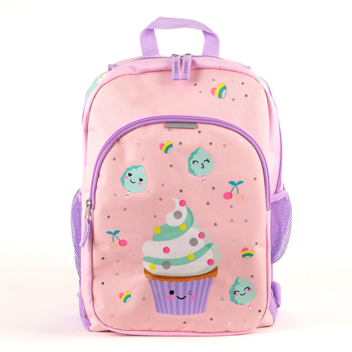 Tracker Daisies & Cotton Candy reversible Backpack - Bentley