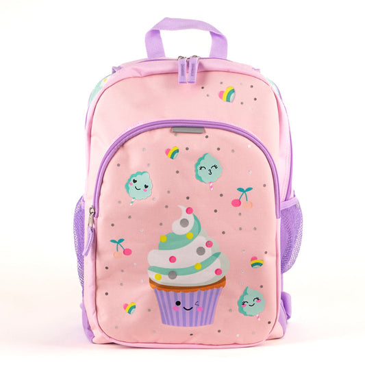 Tracker Daisies & Cotton Candy reversible Backpack - Bentley