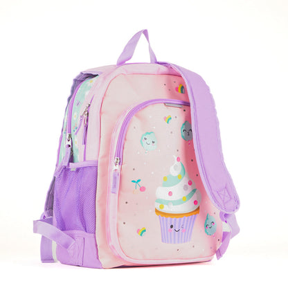 Tracker Daisies & Cotton Candy reversible Backpack - Bentley