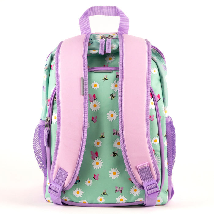 Tracker Daisies & Cotton Candy reversible Backpack - Bentley