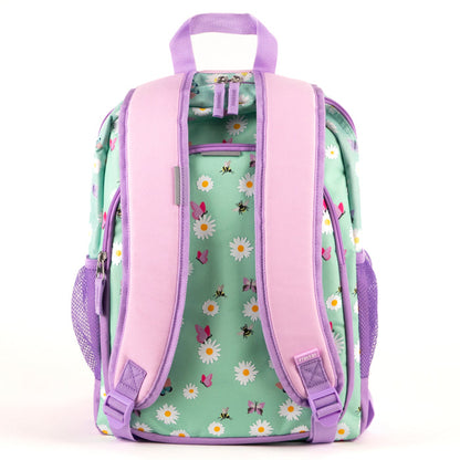 Tracker Daisies & Cotton Candy reversible Backpack - Bentley
