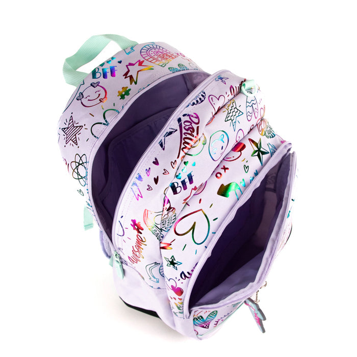 Tracker Doodle Foil Purple BP - Bentley