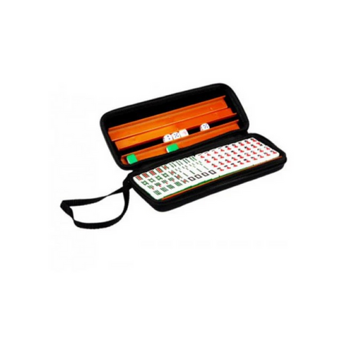 Travel size mahjong set in case