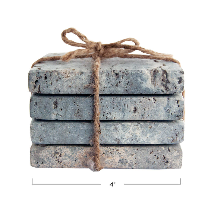 Travertine Coaster