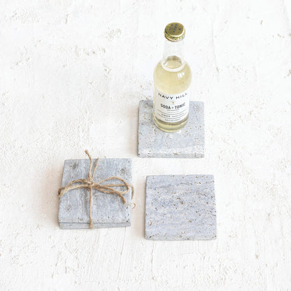 Travertine Coaster