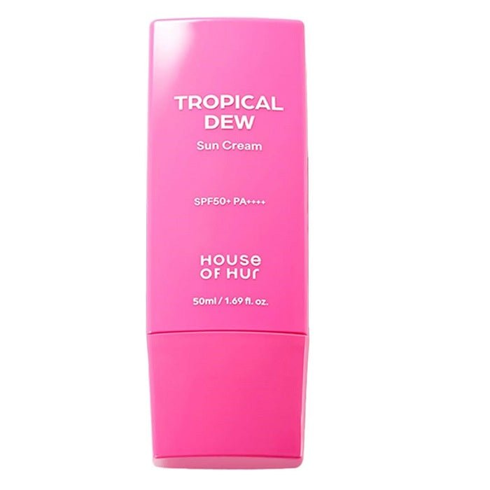 Tropical Dew Sun Cream SPF50+ PA++++ - Crema Protectie Solara Cu Textura Lejera Si Finisaj Luminos - skinseen.ro