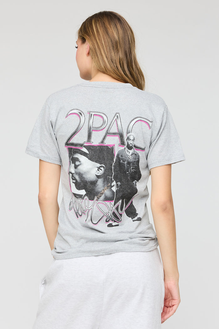 Tupac Graphic Boyfriend T-Shirt