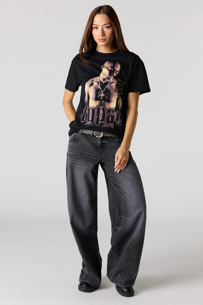 Tupac Graphic Boyfriend T-Shirt