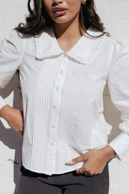 Petal and Pup USA TOPS Turner Shirt - White (Hold for Amazon)
