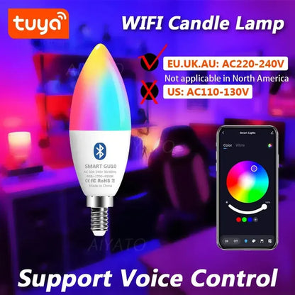 Led lamp with remote control