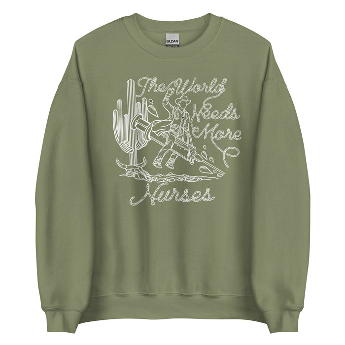 TWNM- Nurses Unisex Crewneck Dark Colors