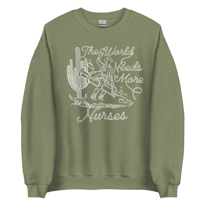 TWNM- Nurses Unisex Crewneck Dark Colors
