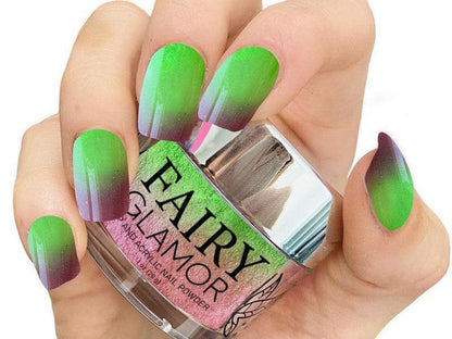 -Thermal (Color Changer)-Dip-Nail-Powder-Two Faced-Fairy-Glamor