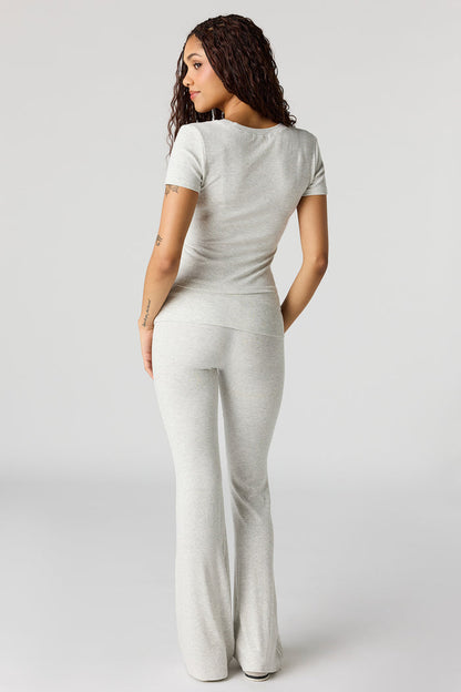 U/A Soft Foldover Flare Pant