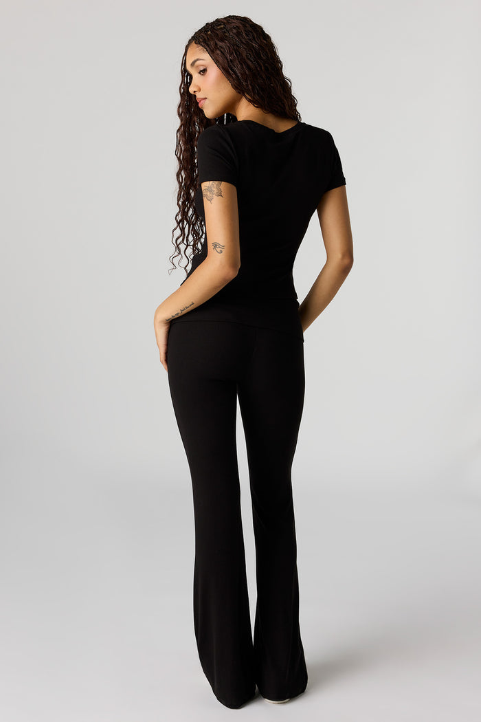 U/A Soft Foldover Flare Pant